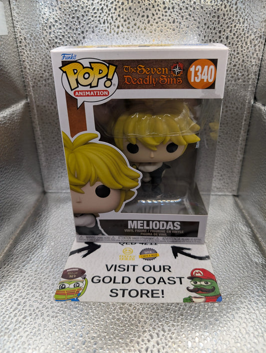 Funko The Seven Deadly Sins Meliodas 1340 Pop Figure FRENLY BRICKS - Open 7 Days