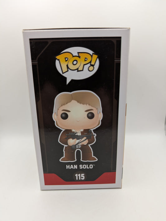 Funko Pop! Star Wars: Han Solo #115 2016 Summer Convention Exclusive Bobble-Head FRENLY BRICKS - Open 7 Days