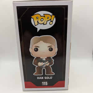 Funko Pop! Star Wars: Han Solo #115 2016 Summer Convention Exclusive Bobble-Head FRENLY BRICKS - Open 7 Days