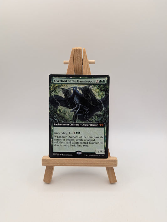 MTG Overlord of the Hauntwoods Extended Art #0383 Duskmourn DSK NM FRENLY BRICKS - Open 7 Days