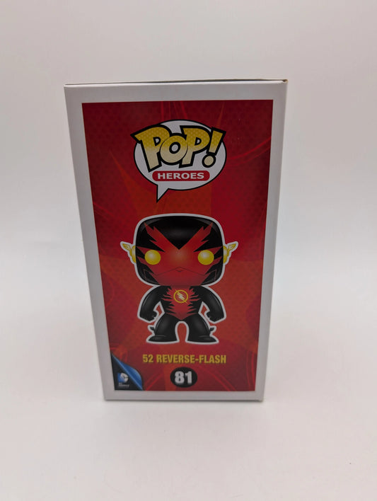 Funko Pop DC  52 Reverse Flash #81  VAULTED FRENLY BRICKS - Open 7 Days