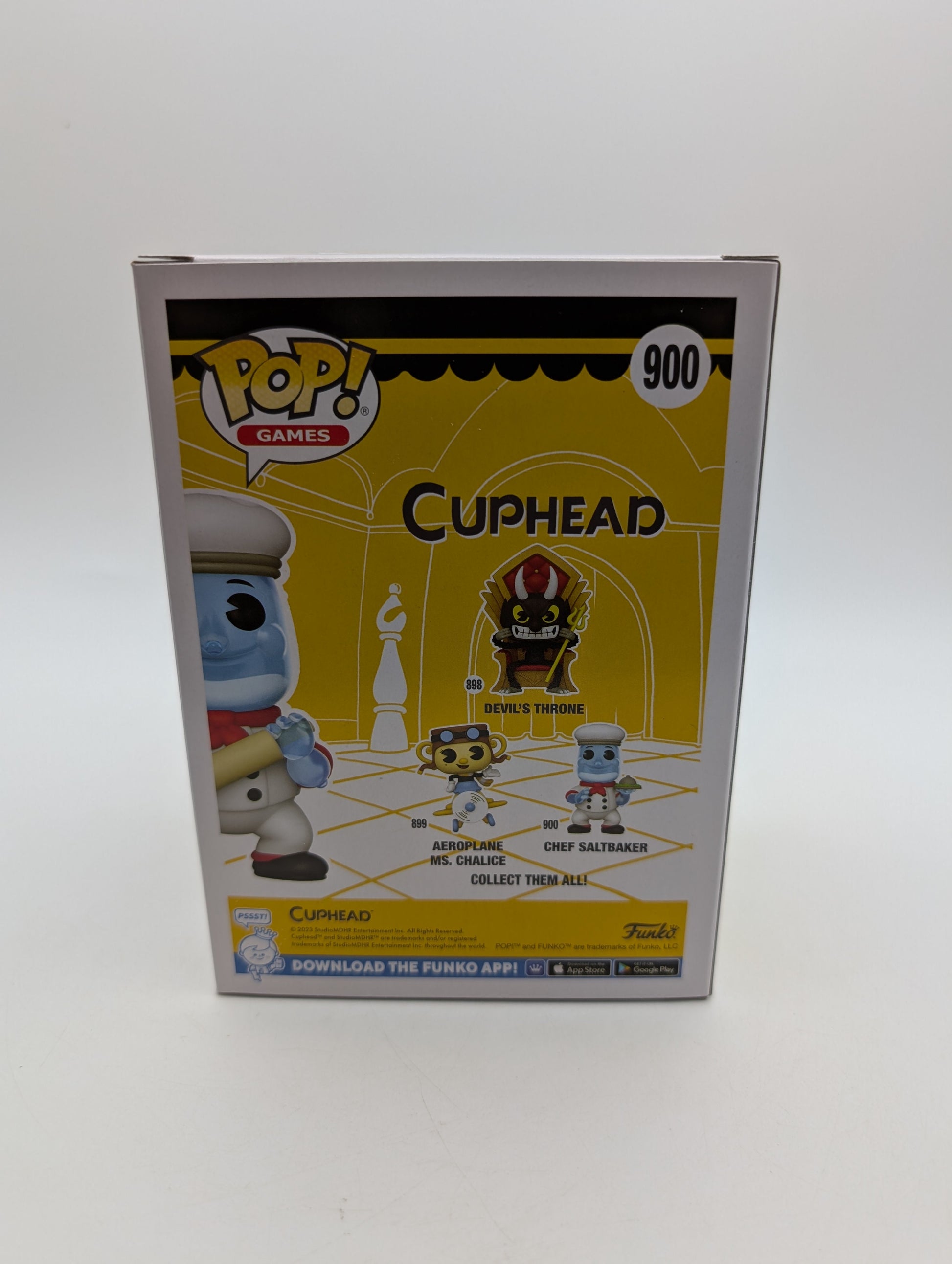 Funko Pop! Cuphead Chef Saltbaker Chase Figure #900 FRENLY BRICKS - Open 7 Days