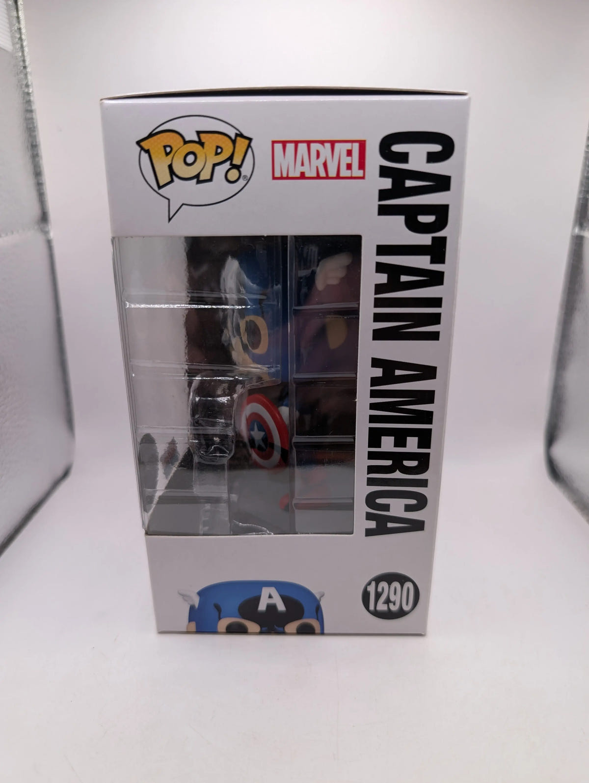 The Avengers: Beyond Earth's Mightiest - Captain America 60th POP! Vinyl 1290, photo 4 image 4
