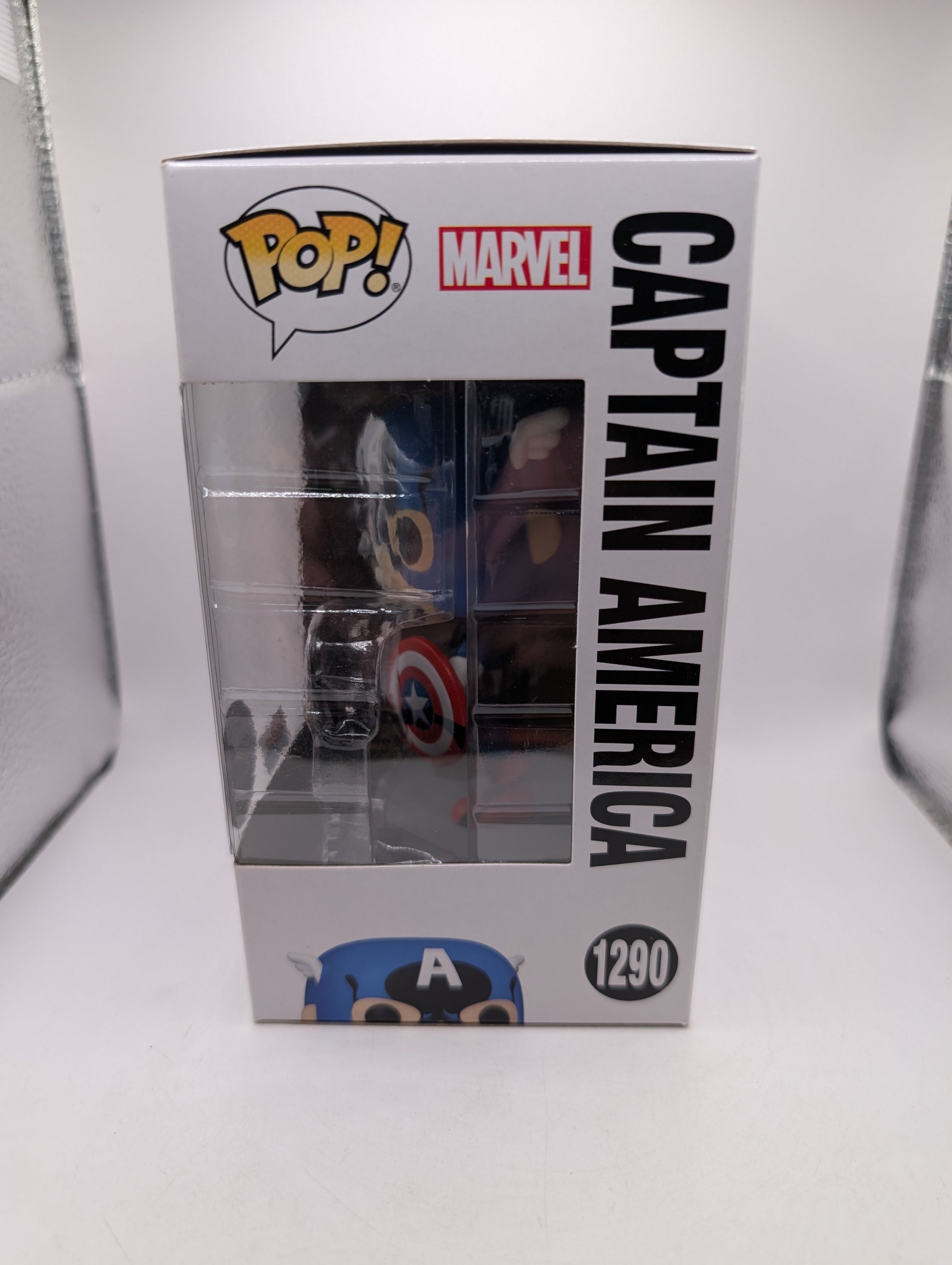The Avengers: Beyond Earth's Mightiest - Captain America 60th Pop! Vinyl 1290 FRENLY BRICKS - Open 7 Days