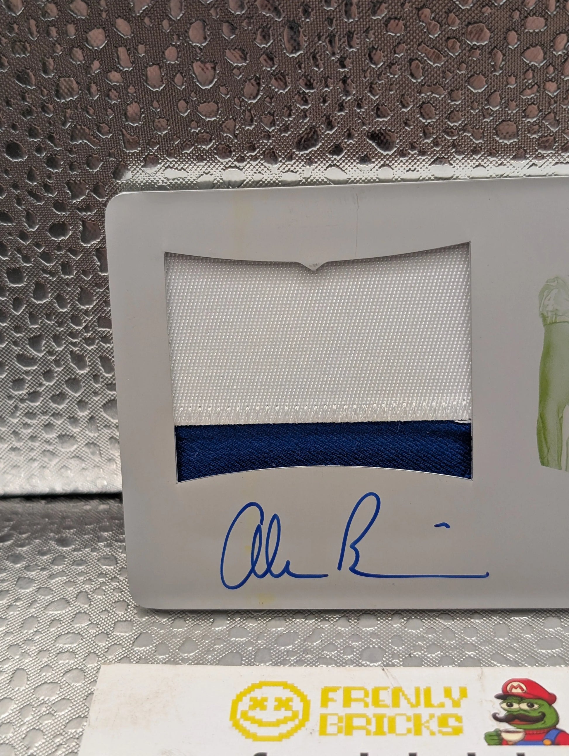 2022 Panini National Treasures NFL ALEC PIERCE 1/1 one of one Patch Auto FRENLY BRICKS - Open 7 Days