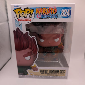 Funko Pop! Vinyl: Naruto Shippuden - Might Guy (Eight Inner Gates) #824 FRENLY BRICKS - Open 7 Days