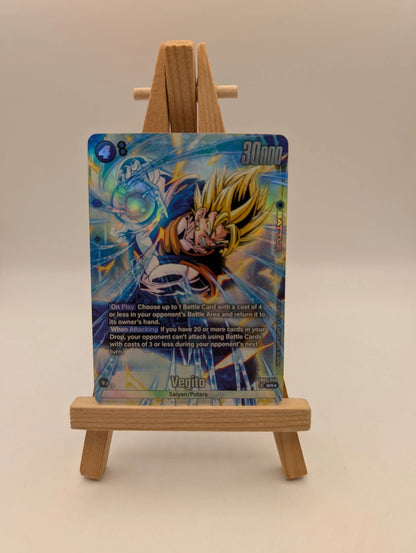 DRAGON BALL FUSION WORLD VEGITO FB05-040 SR* ALT ENGLISH FRENLY BRICKS - Open 7 Days