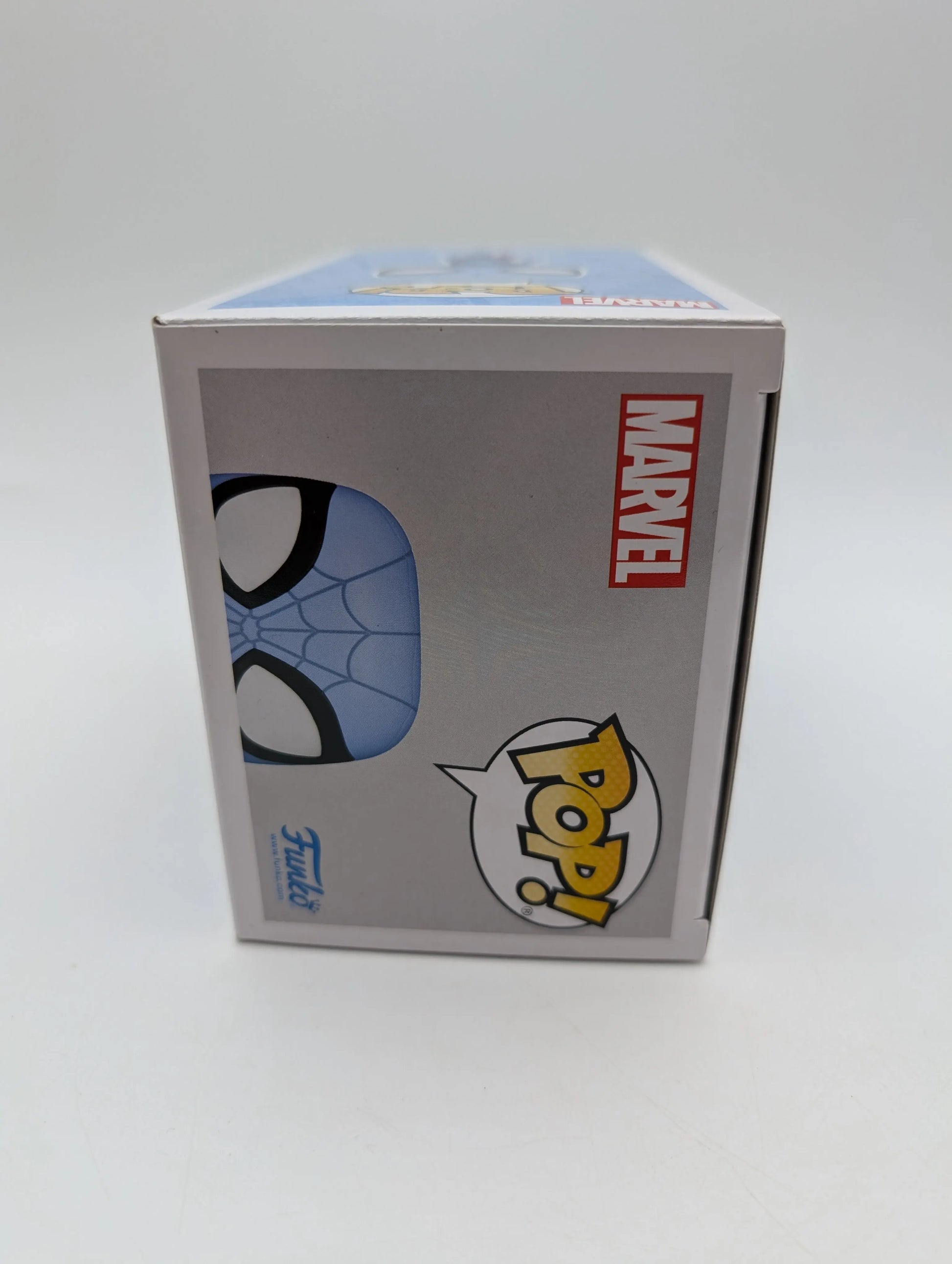 Funko Pop! Marvel SpiderMan Blue #1355 Spider-Man - Marvel Collector Corps MCC FRENLY BRICKS - Open 7 Days
