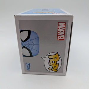 Funko Pop! Marvel SpiderMan Blue #1355 Spider-Man - Marvel Collector Corps MCC FRENLY BRICKS - Open 7 Days