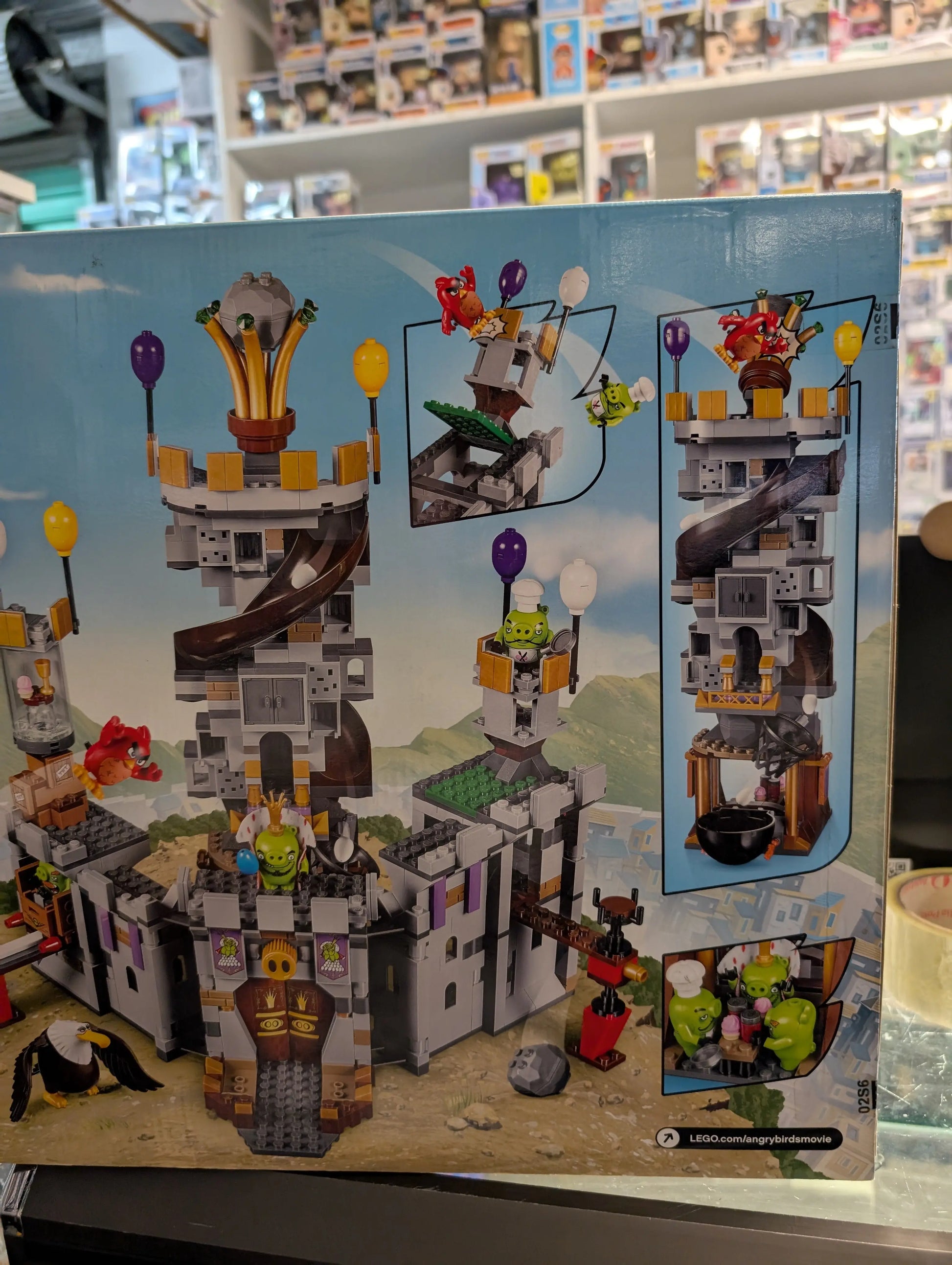 2016 LEGO King Pig's Castle 75826 Angry Bird Movie LEGO set New / Unopened FRENLY BRICKS - Open 7 Days