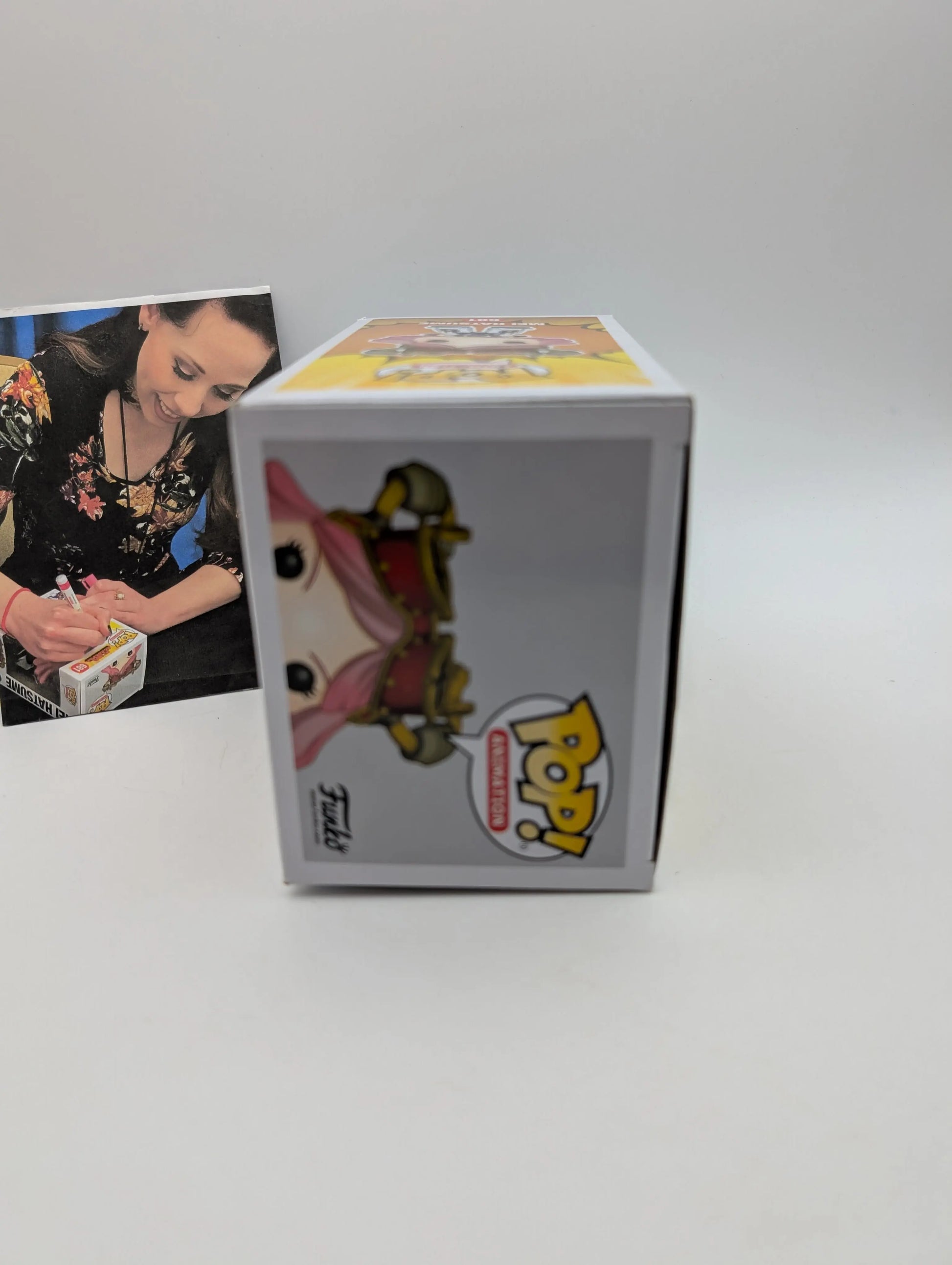 Funko Pop! Animation Signed My Hero Academia MEI HATSUME 681 Signed FRENLY BRICKS - Open 7 Days