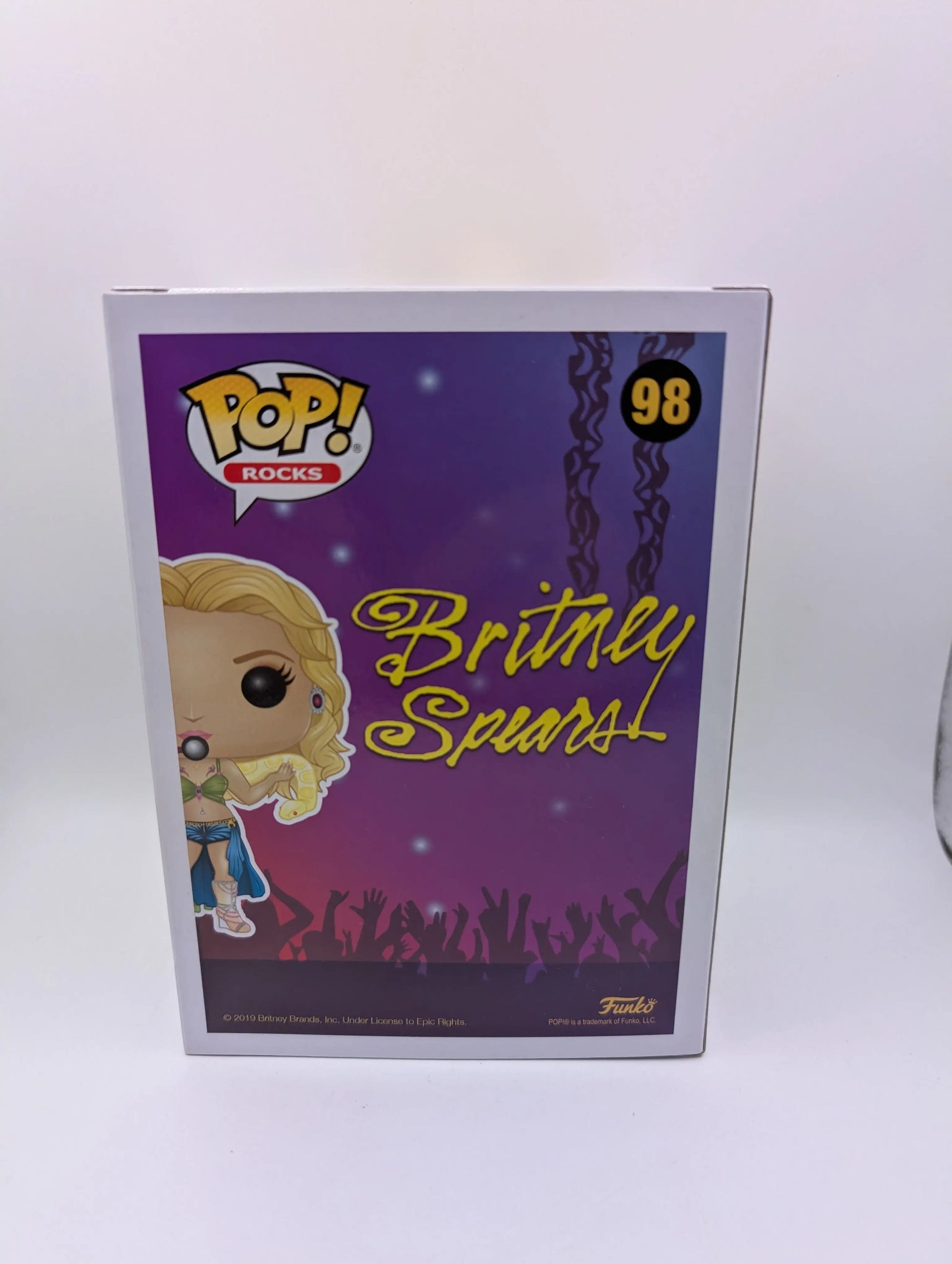Britney Spears Slave 4 U Funko Pop Rocks Vinyl Figure #98 FRENLY BRICKS - Open 7 Days image 3