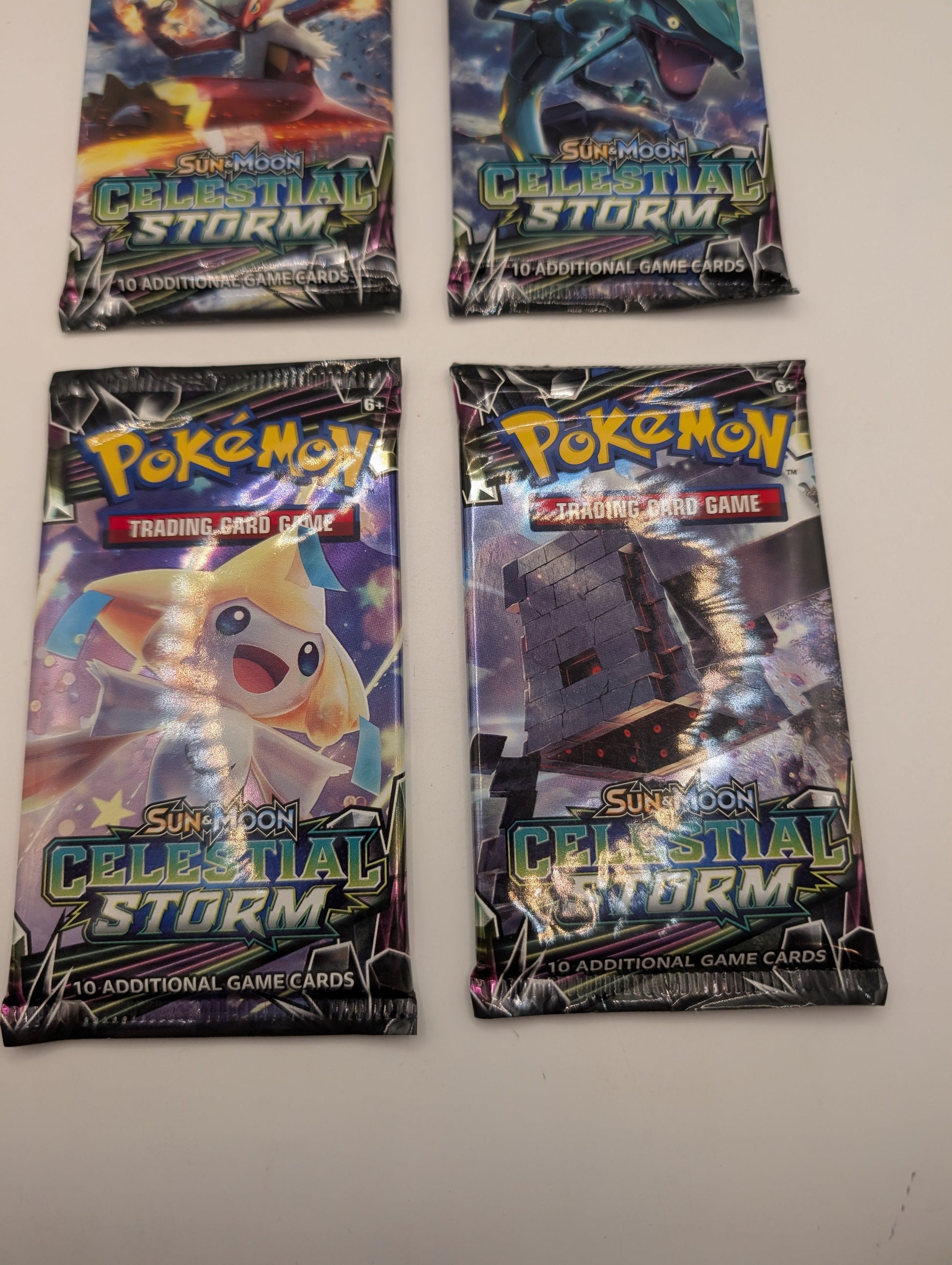 4 x Pokemon Celestial Storm Booster Packs (Art Set) FRENLY BRICKS - Open 7 Days