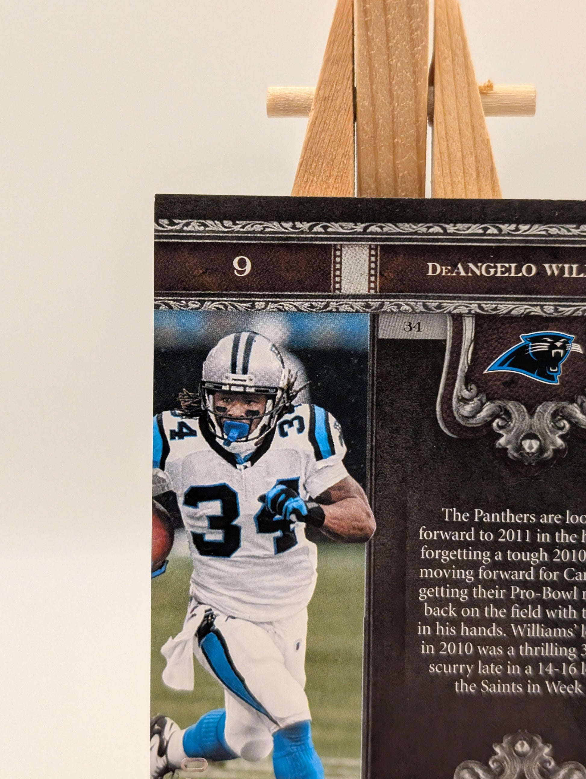 Panini Crown Royale 2010 DeAngelo Williams Auto Glove /10 THE ZONE FRENLY BRICKS - Open 7 Days