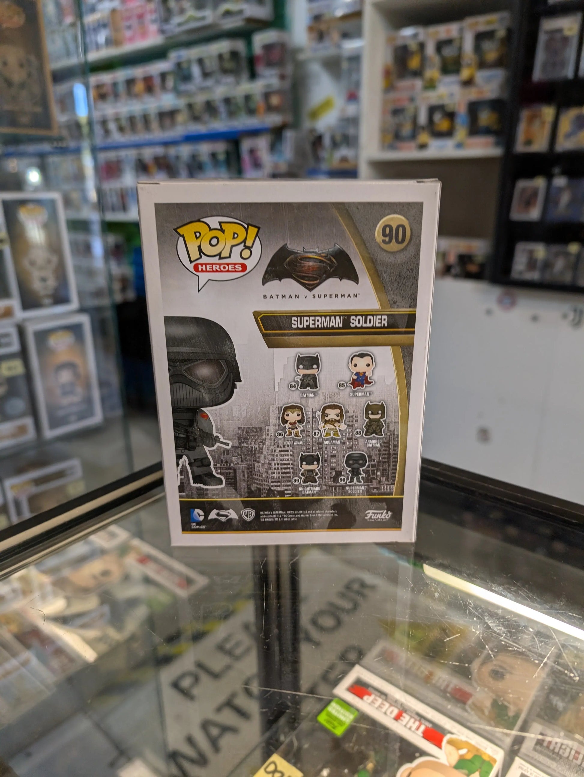 Funko Pop Vinyl Super Soldier #90 FRENLY BRICKS - Open 7 Days