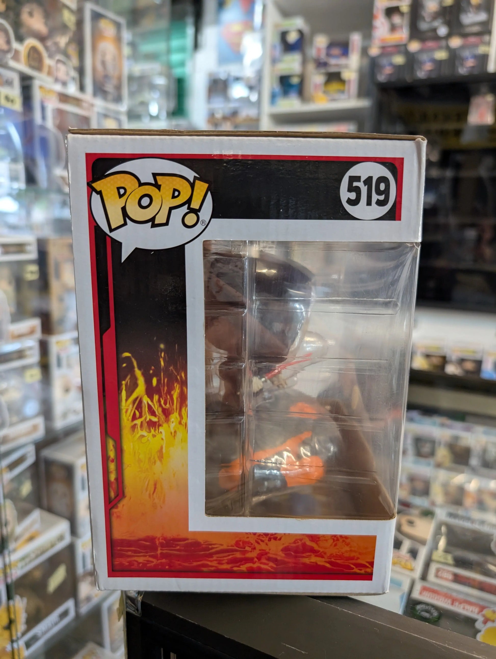 Star Wars - Red Saber Series: Darth Sidious Glow Pop! Deluxe 519 FRENLY BRICKS - Open 7 Days