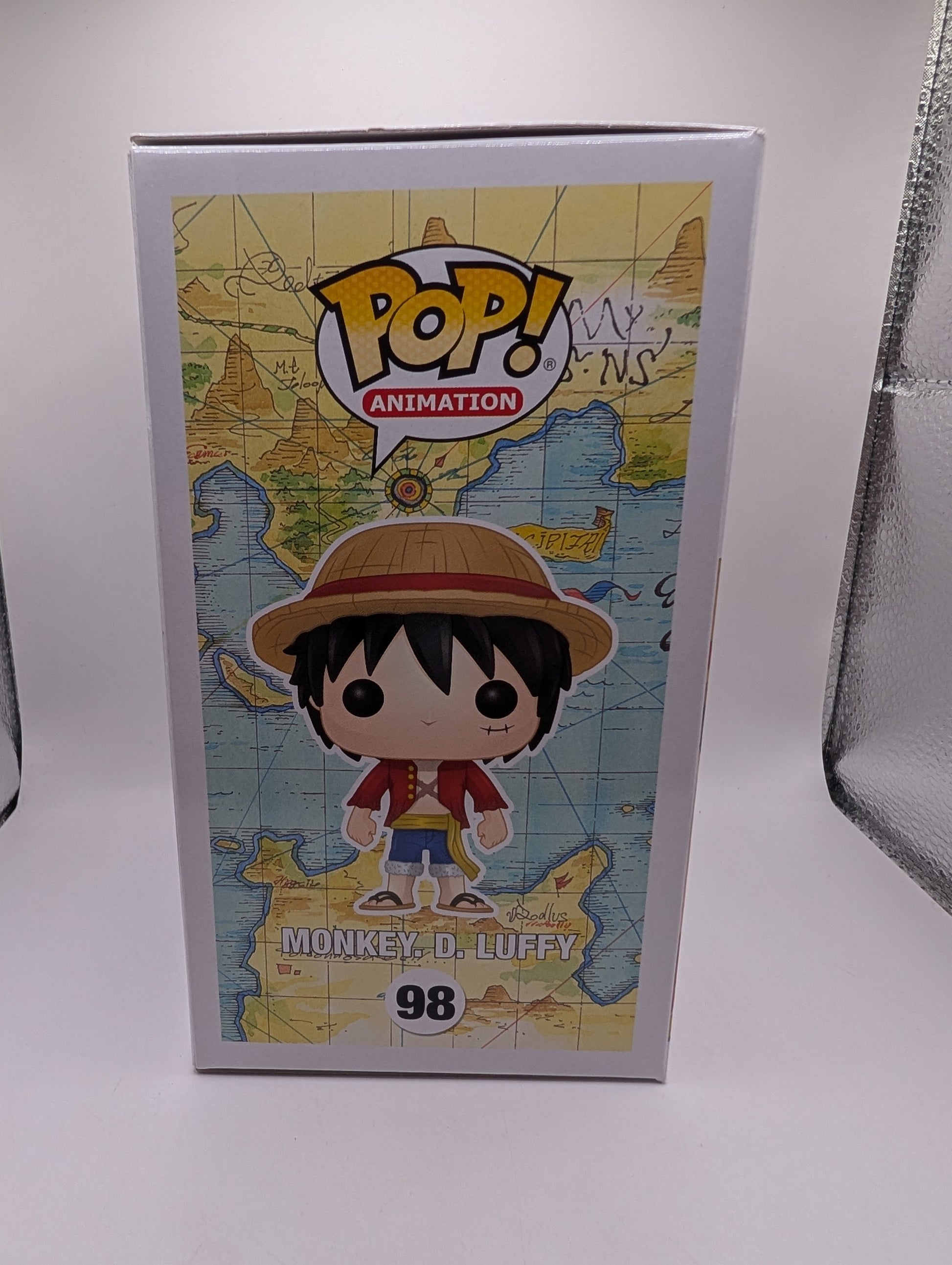 One Piece - Luffy Pop! Vinyl Figure #98 Funko FRENLY BRICKS - Open 7 Days