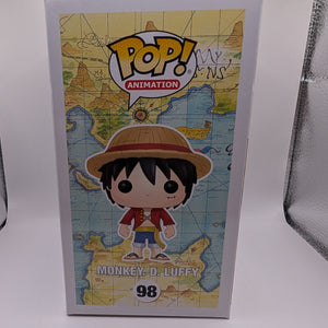 One Piece - Luffy Pop! Vinyl Figure #98 Funko FRENLY BRICKS - Open 7 Days