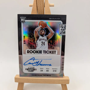 2021 Contenders Optic Cameron Thomas Variation Auto 137 FRENLY BRICKS - Open 7 Days