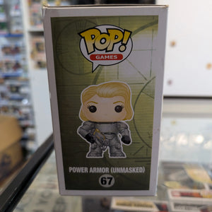 Fallout Power Armor Unmasked Funko Games #67 Pop! Vinyl Figure New FRENLY BRICKS - Open 7 Days