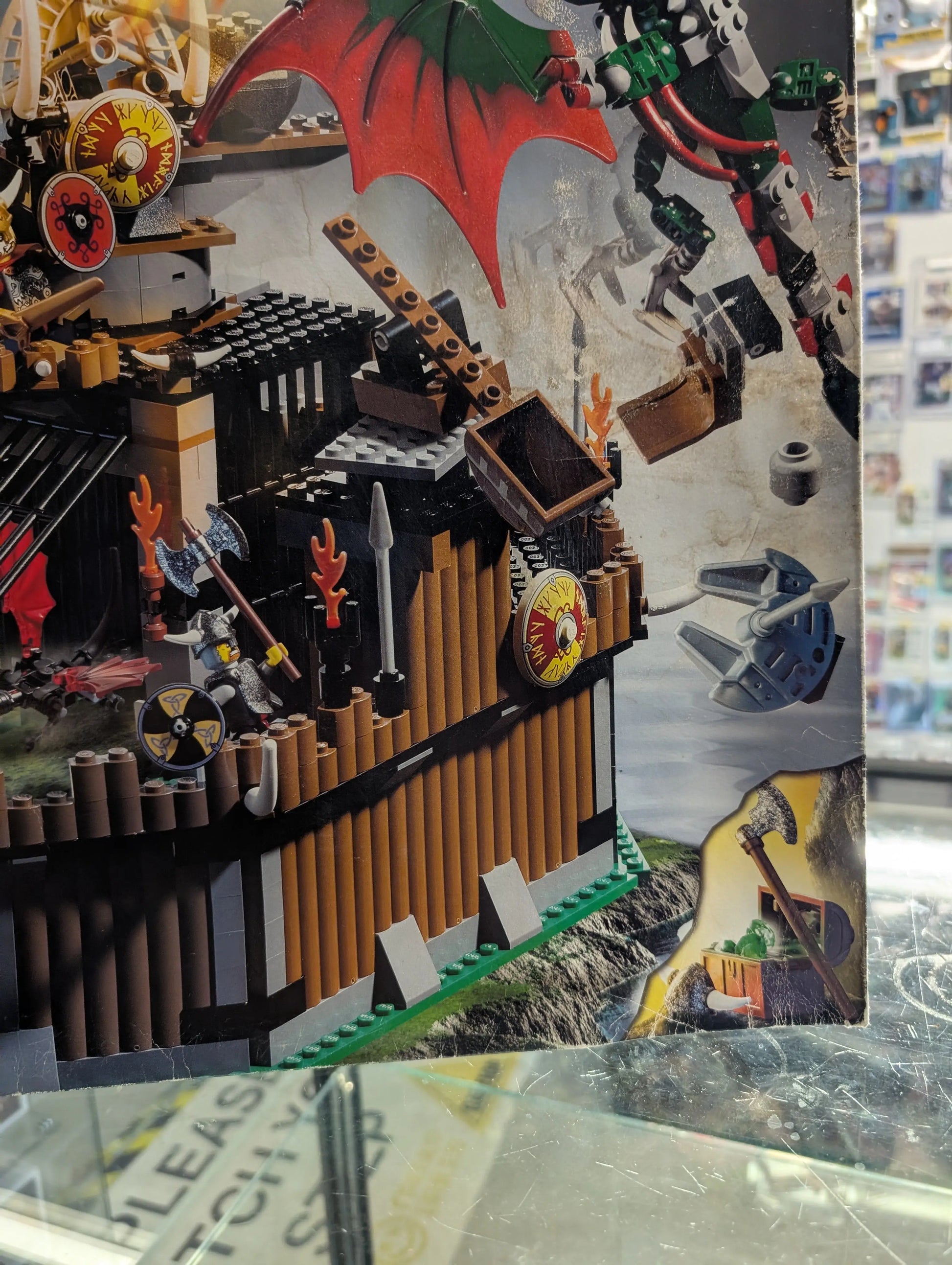LEGO Vikings: Viking Fortress Against the Fafnir Dragon (7019) FRENLY BRICKS - Open 7 Days