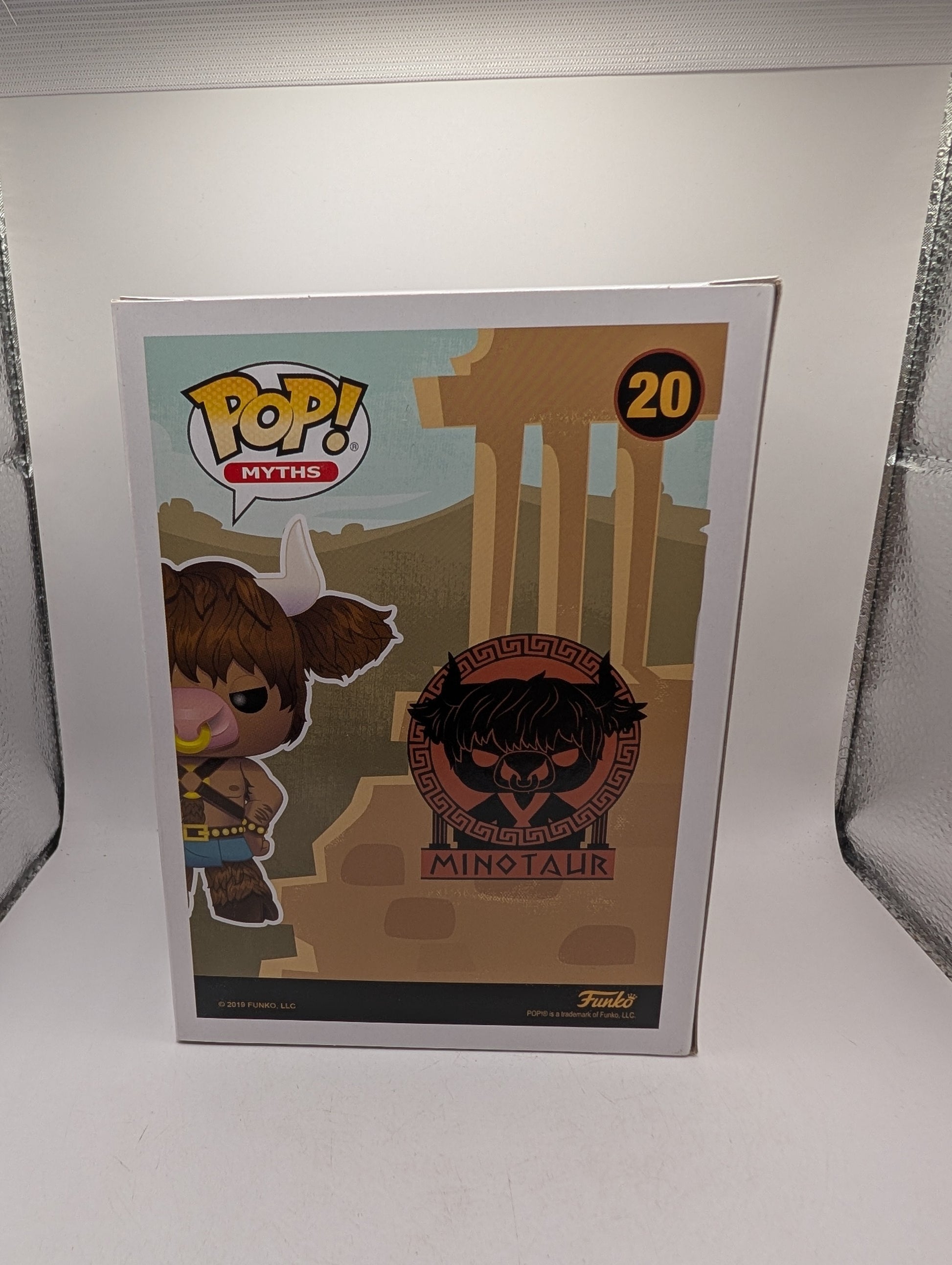 Funko Pop! Vinyl Pop! Myths Minotaur #20 Popcultcha Sticker FRENLY BRICKS - Open 7 Days