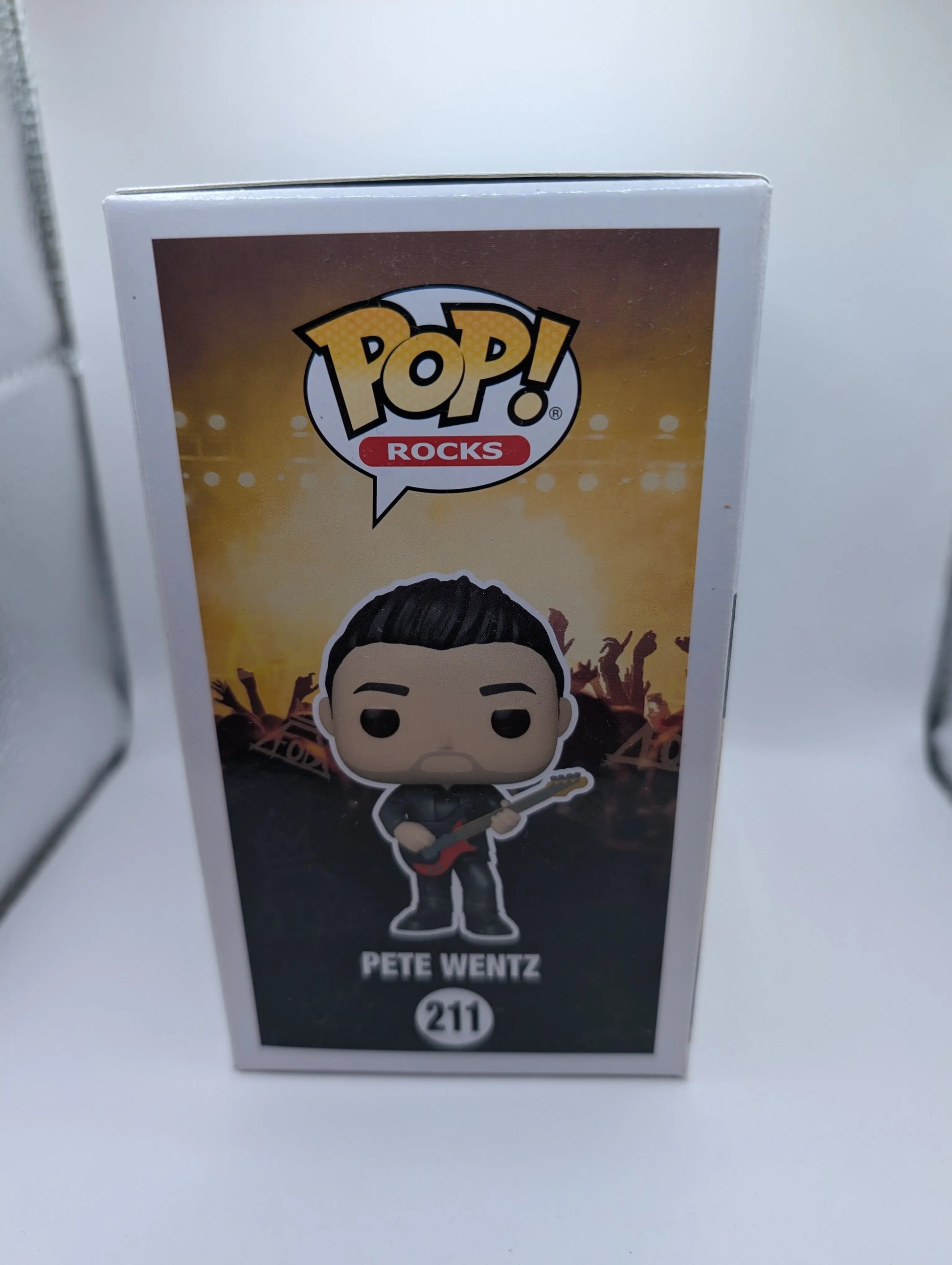 FUNKO POP! VINYL - Pete Wentz  - # 211 - Fall Out Boys FRENLY BRICKS - Open 7 Days