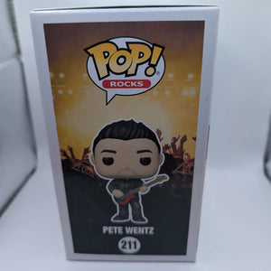 FUNKO POP! VINYL - Pete Wentz  - # 211 - Fall Out Boys FRENLY BRICKS - Open 7 Days