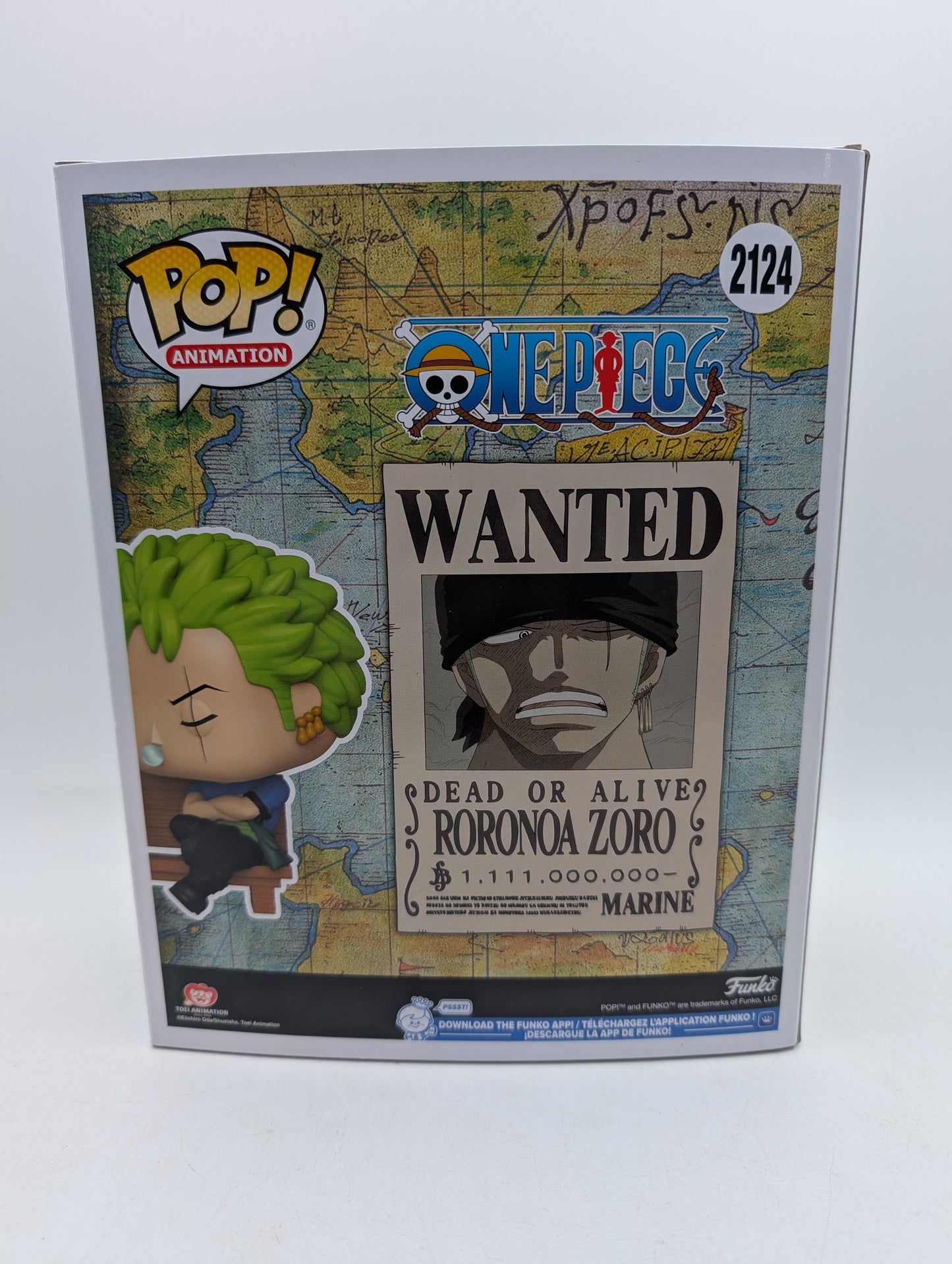 Funko POP! One Piece Wanted Poster Roronoa Zoro