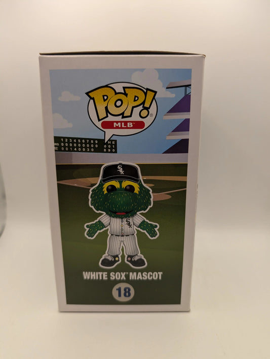 Funko Pop! Chicago White Sox Mascot MLB #18 VAULTED Baseball FRENLY BRICKS - Open 7 Days