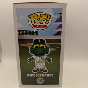 Funko Pop! Chicago White Sox Mascot MLB #18 VAULTED Baseball FRENLY BRICKS - Open 7 Days