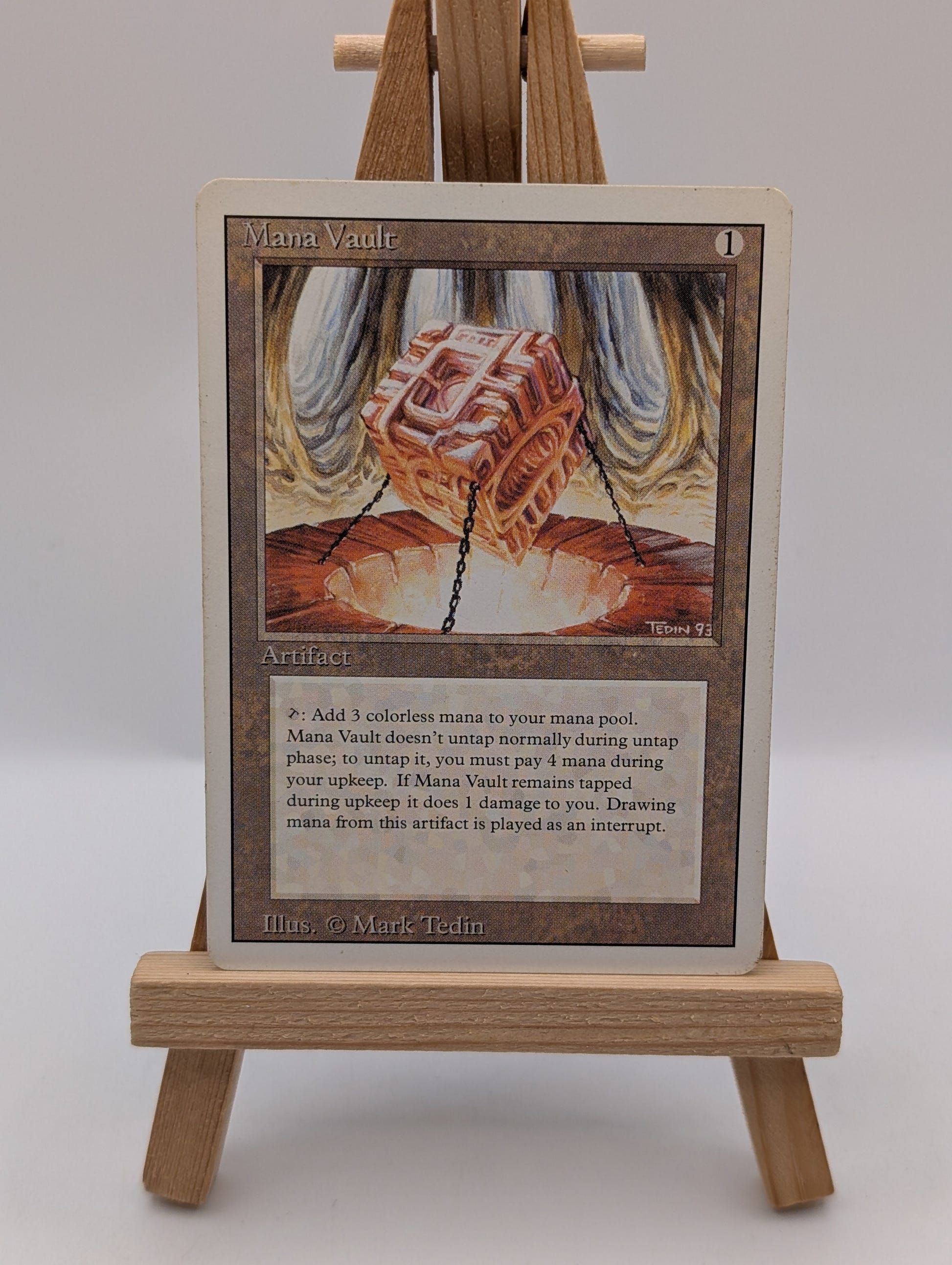 Magic MTG - Mana Vault - Revised 3rd Edition - MP FRENLY BRICKS - Open 7 Days image 3
