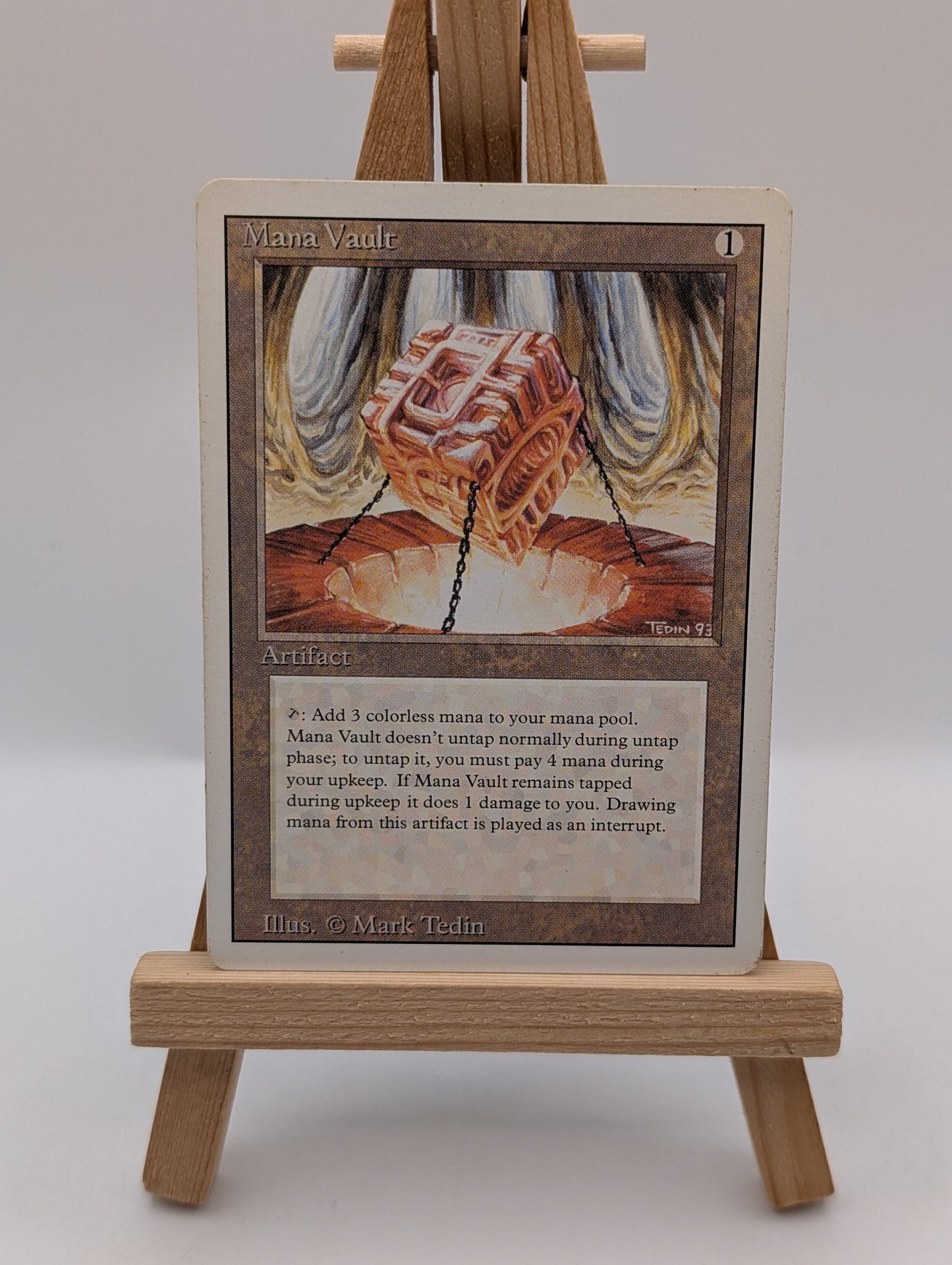 Magic MTG - Mana Vault - Revised 3rd Edition - MP FRENLY BRICKS - Open 7 Days