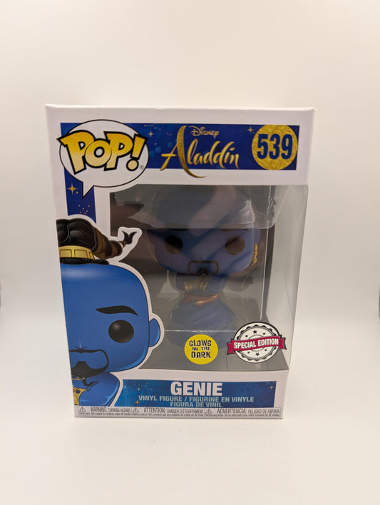Funko POP! Disney Aladdin #539 Genie (Glow In The Dark) FRENLY BRICKS - Open 7 Days