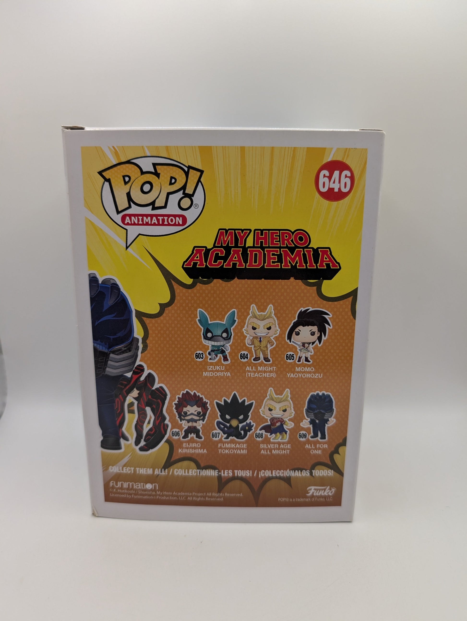 Animation Funko Pop - All for One - My Hero Academia - No. 646 FRENLY BRICKS - Open 7 Days