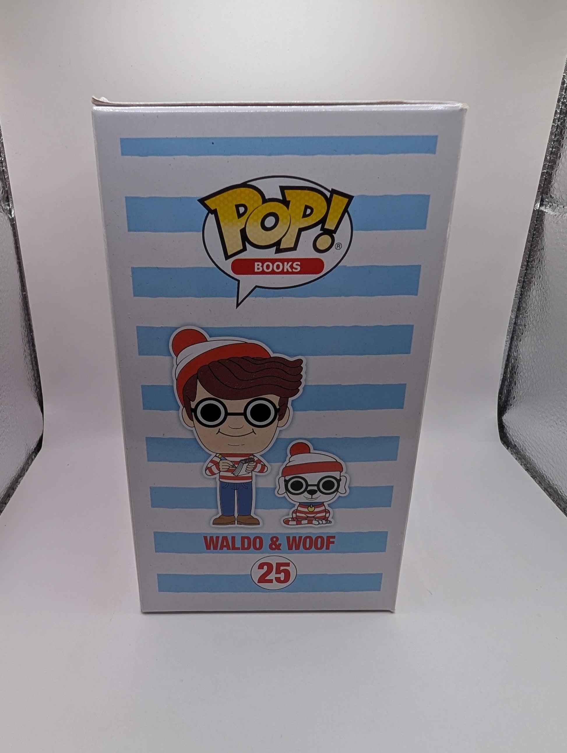 Funko Pop Books Where's Waldo - Waldo & Woof #25 FRENLY BRICKS - Open 7 Days
