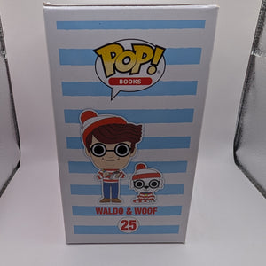Funko Pop Books Where's Waldo - Waldo & Woof #25 FRENLY BRICKS - Open 7 Days