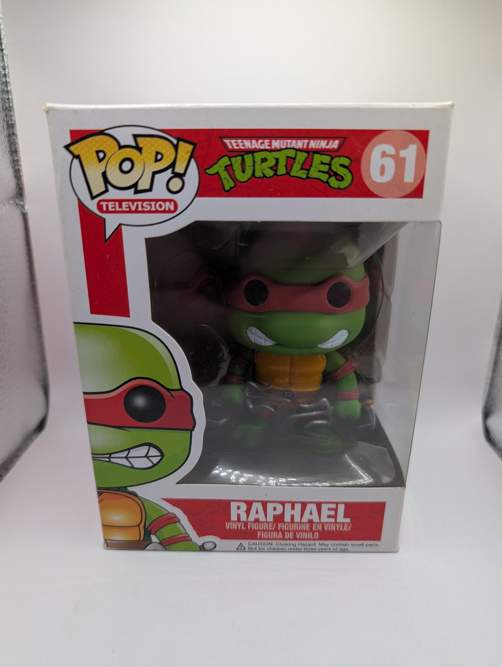 Television Funko Pop Vinyl - Raphael - TMNT - No. 61 FRENLY BRICKS - Open 7 Days