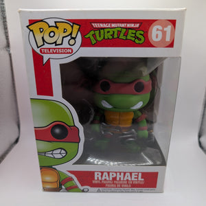 Television Funko Pop Vinyl - Raphael - TMNT - No. 61 FRENLY BRICKS - Open 7 Days