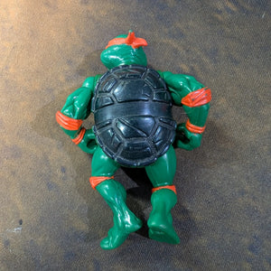 Vintage 1988 TMNT Ninja Turtles 5” Action Figure Hard Head Michaelangelo Loose fig FRENLY BRICKS - Open 7 Days