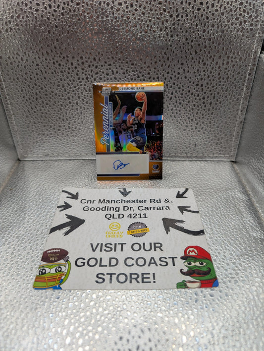 2021-22 Contenders DESMOND BANE Perennial Contenders Orange Auto /25 Grizzlies FRENLY BRICKS - Open 7 Days