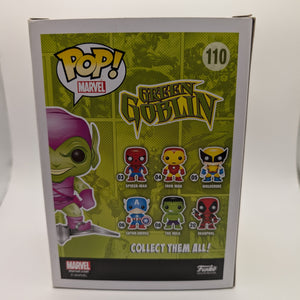 Green Goblin #110 Funko POP! Vinyl, VAULTED, 2016 SDCC Exclusive Glow in Dark FRENLY BRICKS - Open 7 Days