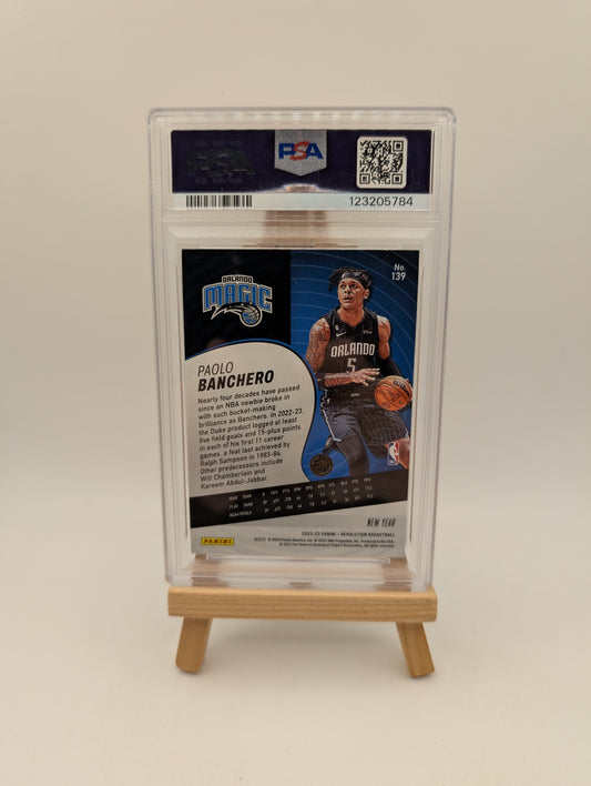 2022-23 Panini Revolution Paolo Banchero #139 Chinese New Year RC Rookie PSA 9