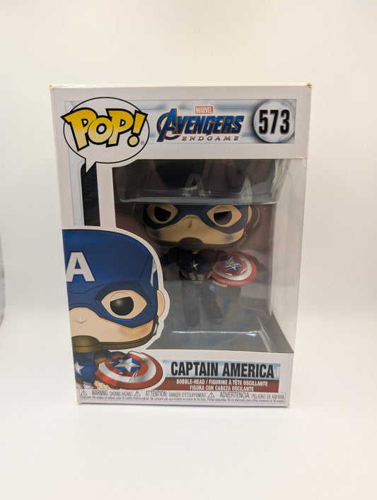 Funko Pop Vinyl Avengers #573 Captain America FRENLY BRICKS - Open 7 Days