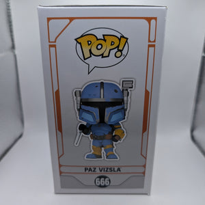 Star Wars: The Mandalorian - Paz Vizsla Pop! Vinyl Figure #666 FRENLY BRICKS - Open 7 Days