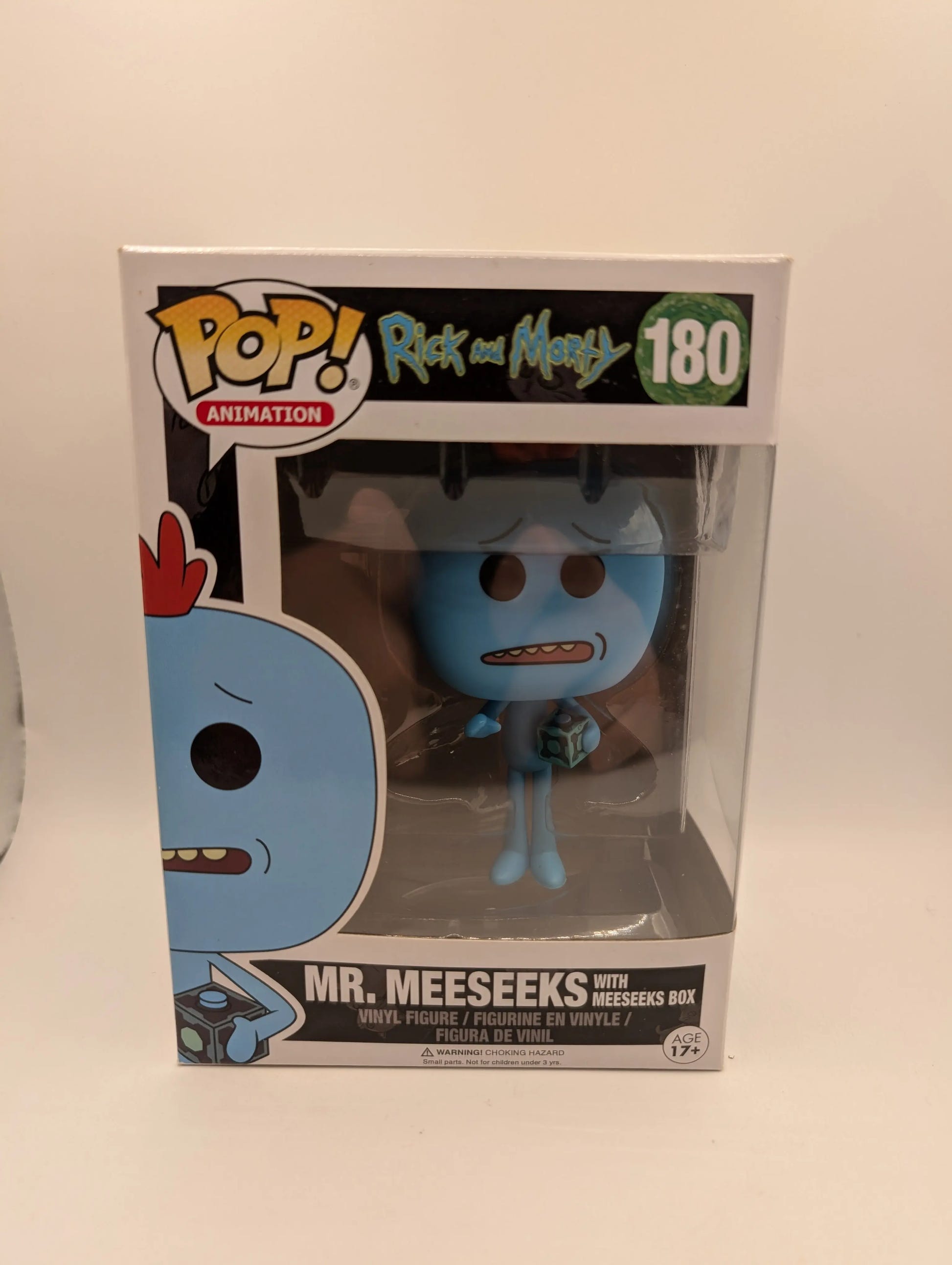 Funko Pop Animation - Mr. Meeseeks with Meeseeks box #180 FRENLY BRICKS - Open 7 Days image 1