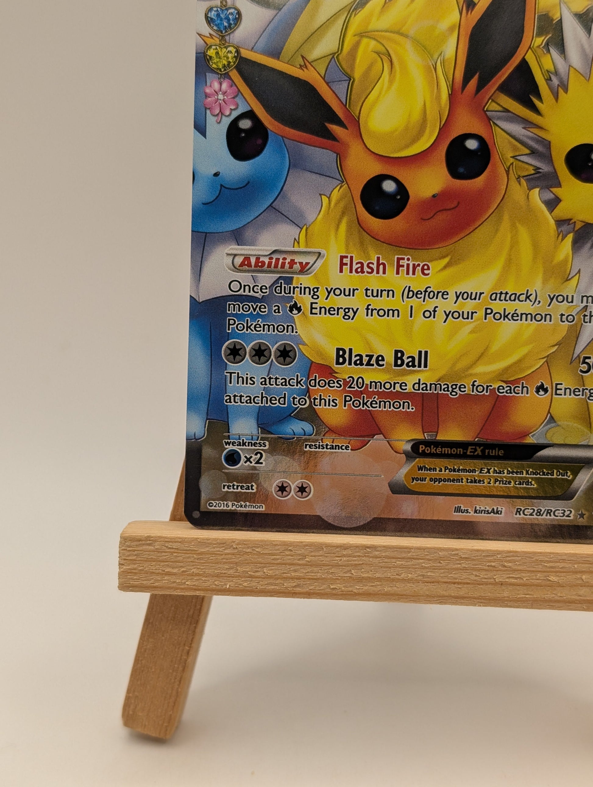 Pokemon TCG - Flareon EX RC28/RC32 Radiant Collection FRENLY BRICKS - Open 7 Days