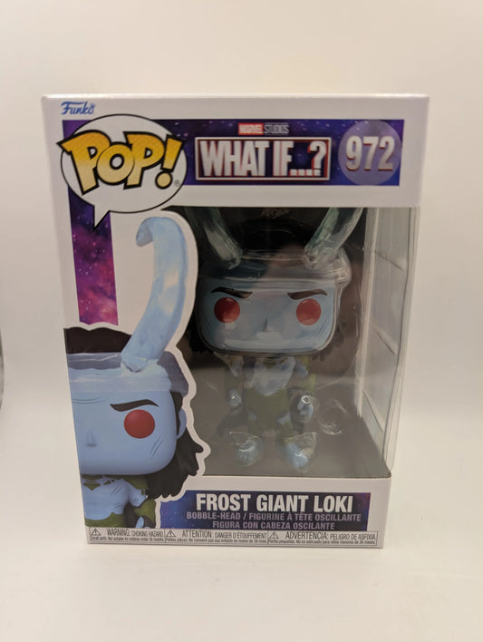 Pop Vinyl Marvel What If? 2021 Frost Giant Loki 972 FRENLY BRICKS - Open 7 Days