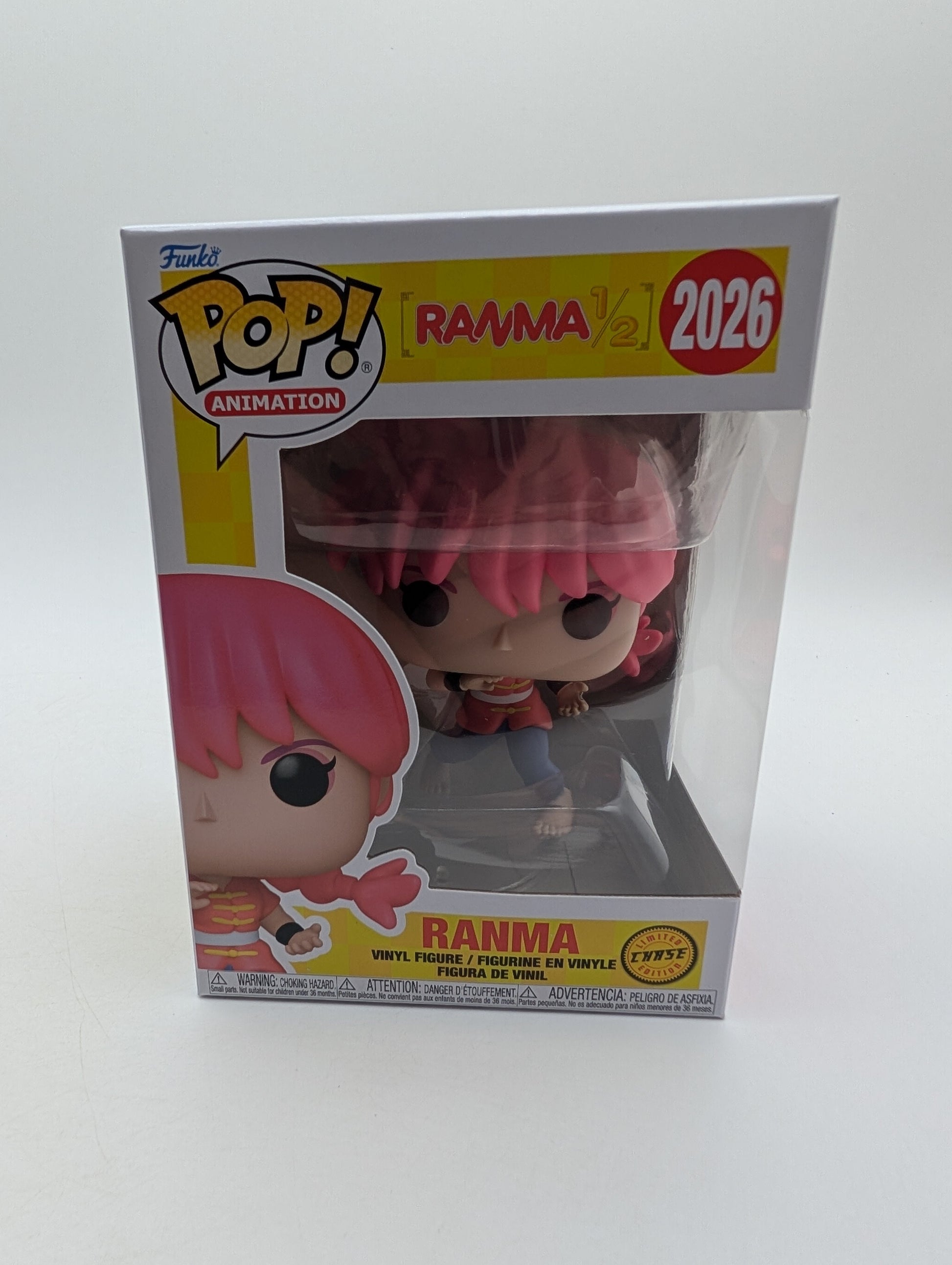 Funko Pop! Vinyl: Ranma 1/2 - Ranma (Chase) #2026 FRENLY BRICKS - Open 7 Days