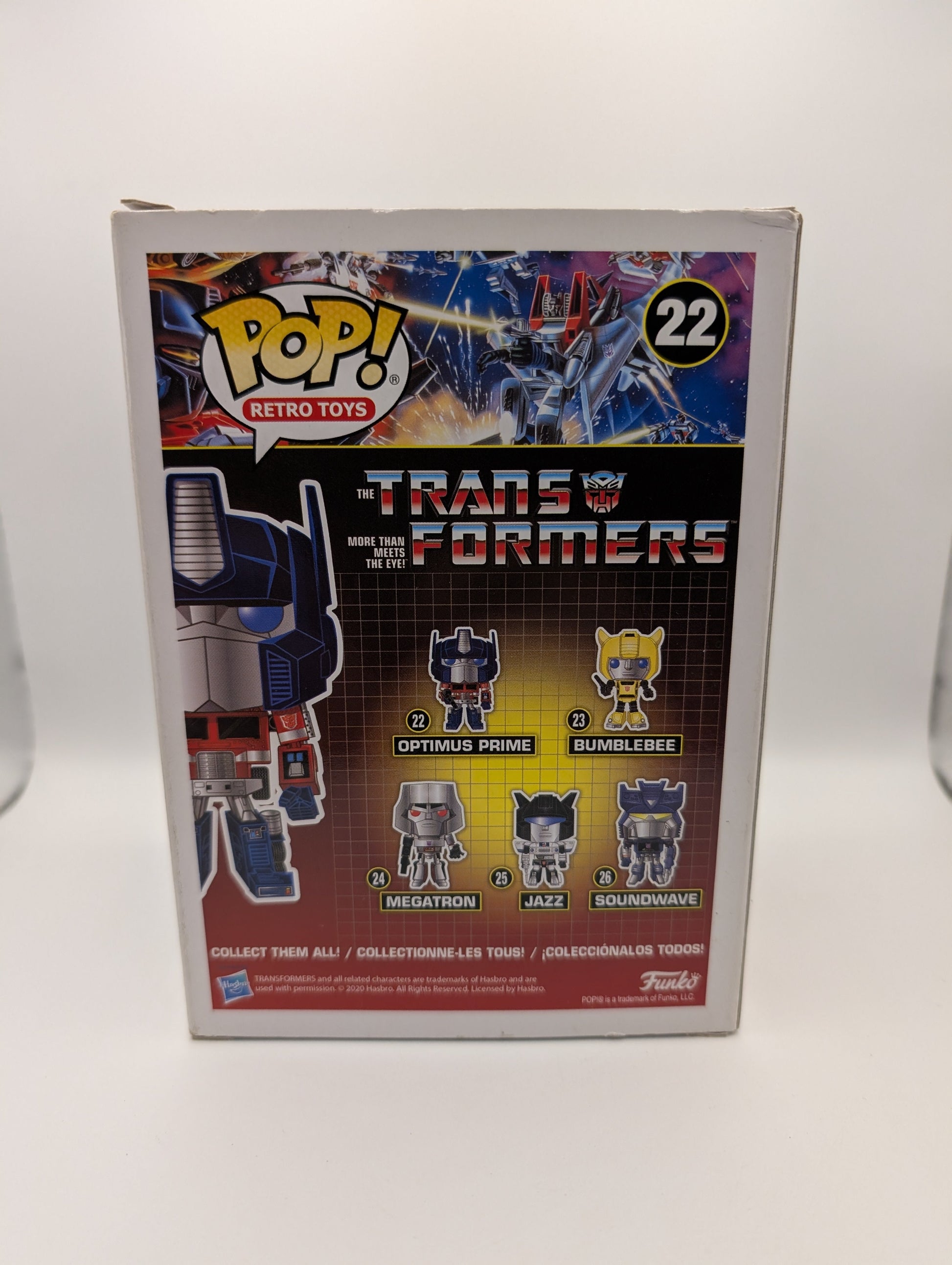 Pop Vinyl Figure - Pop Retro Toys - Transformers - Optimus Prime - # 22 FRENLY BRICKS - Open 7 Days